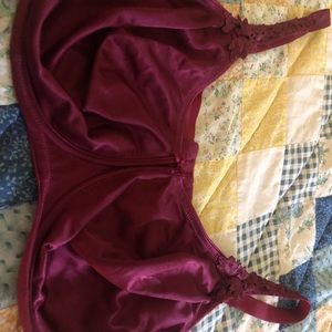 Dominique seamless minimizer bra 40G maroon